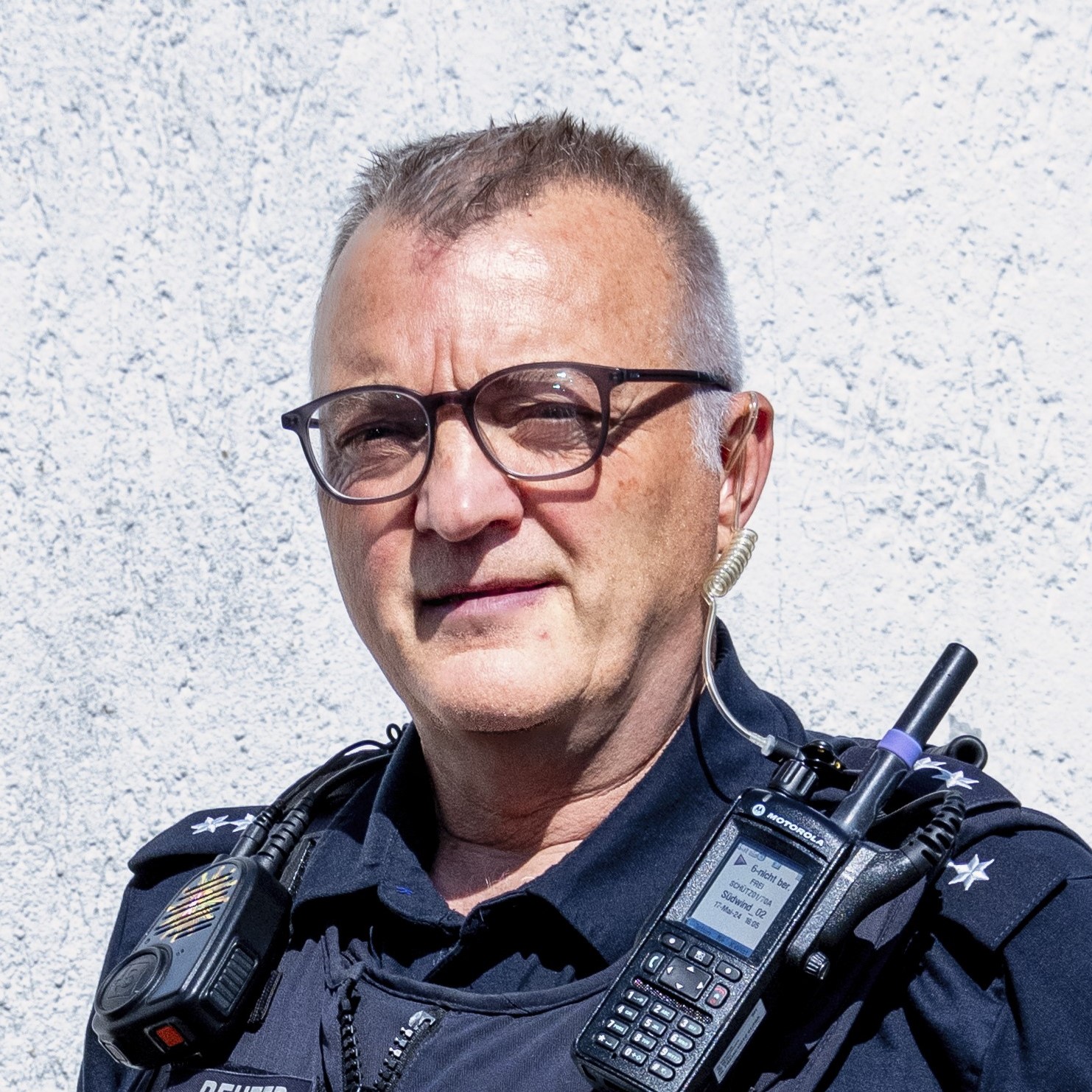 Porträt Wolfram Reuter, Polizei Eutin, Respekt für Retter